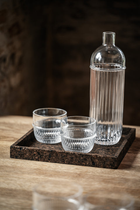 Table Noir Glass and Carafees designed by Rikke Malling