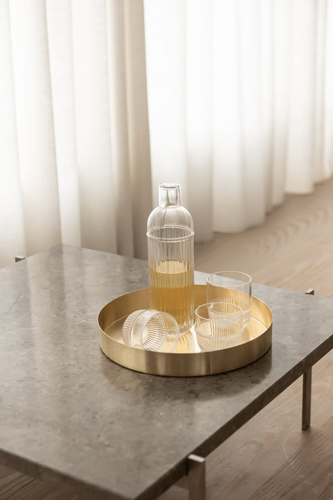 Table Noir Glass and Carafe designed by Rikke Malling