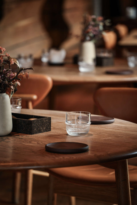 Table Noir Clear Glass designed by Rikke Malling