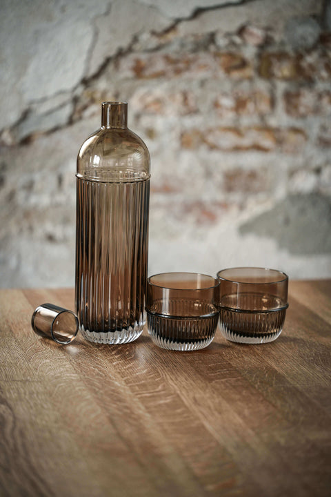 Table Noir Glass and Carafe designed by Rikke Malling