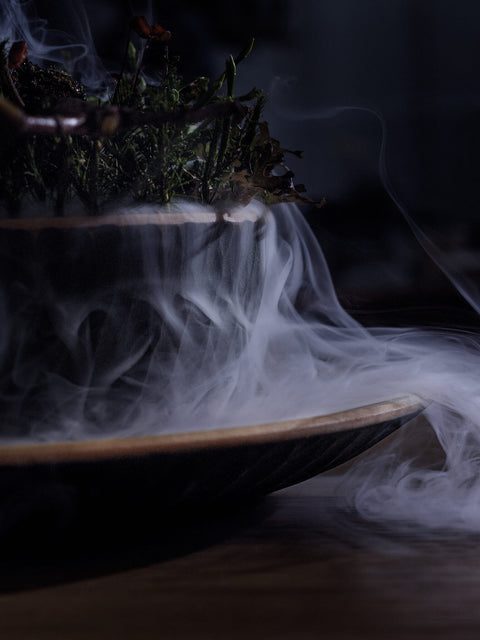 Misty Forrest for Michelin Restaurant Grön Crafted by Wood Artisan Jonas Als