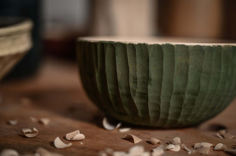 Misty Forrest for Michelin Restaurant Grön Crafted by Wood Artisan Jonas Als