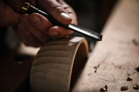 Misty Forrest for Michelin Restaurant Grön Crafted by Wood Artisan Jonas Als