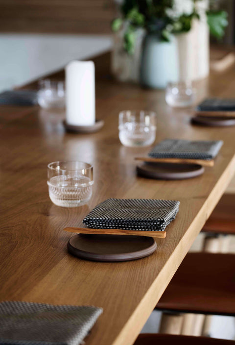 Table Noir Clear Glass designed by Rikke Malling