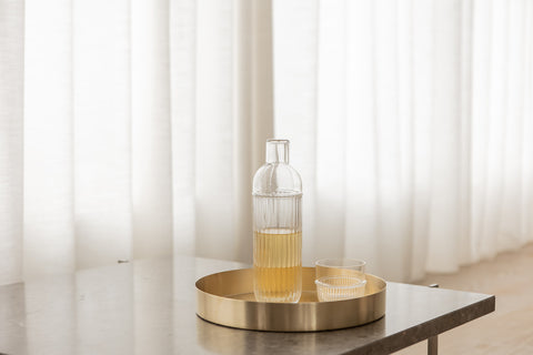 Table Noir Clear Glass designed by Rikke Malling