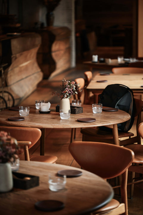 Table Noir Clear Glass designed by Rikke Malling
